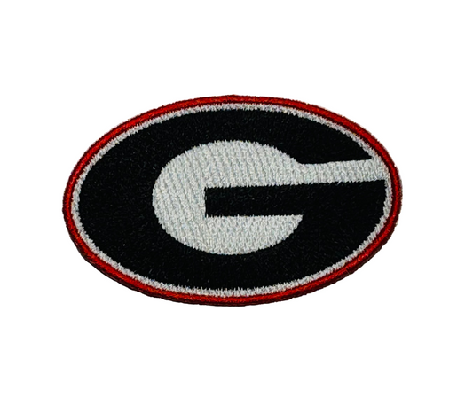 Georgia “G” Iron-On Patch