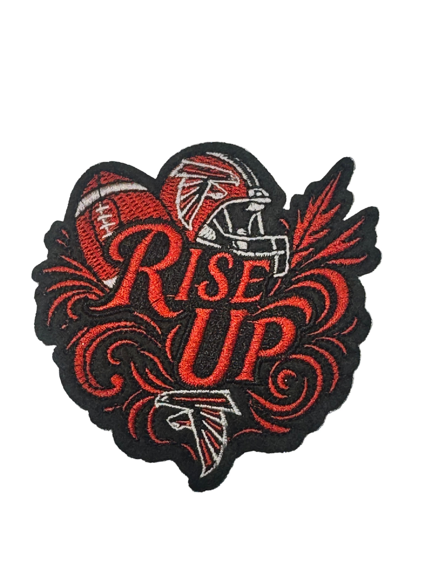 Falcons “Rise Up” Iron-On Patch
