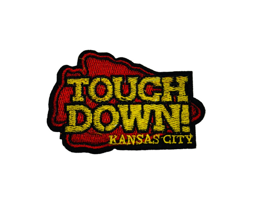 Touchdown Kansas City Iron-On Patch