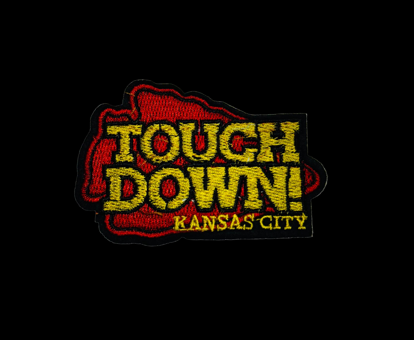 Touchdown Kansas City Iron-On Patch