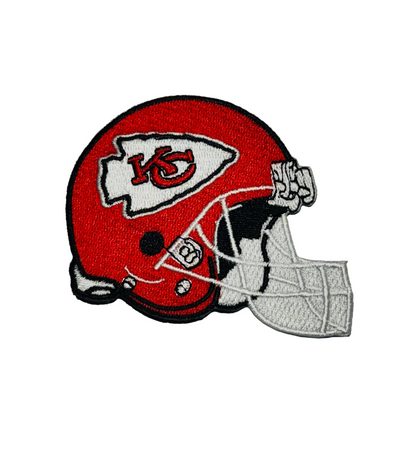 Kansas City Helmet Iron-On Patch