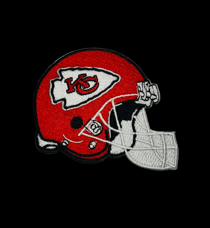 Kansas City Helmet Iron-On Patch
