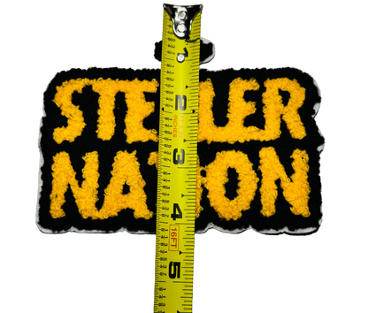 Steeler Nation Medium Chenille Patch
