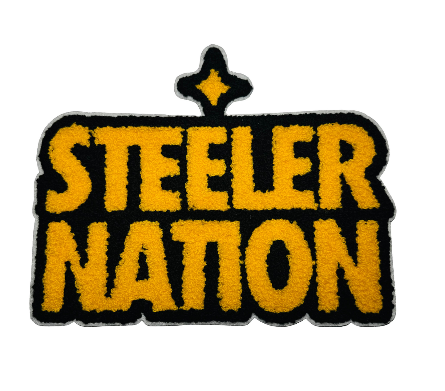 Steeler Nation Medium Chenille Patch