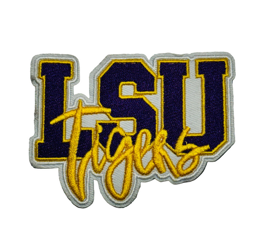 LSU Tigers Iron-On Patch