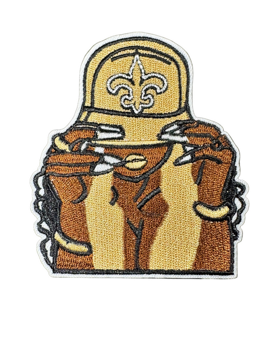 Saintsation Football Iron-On patch Big