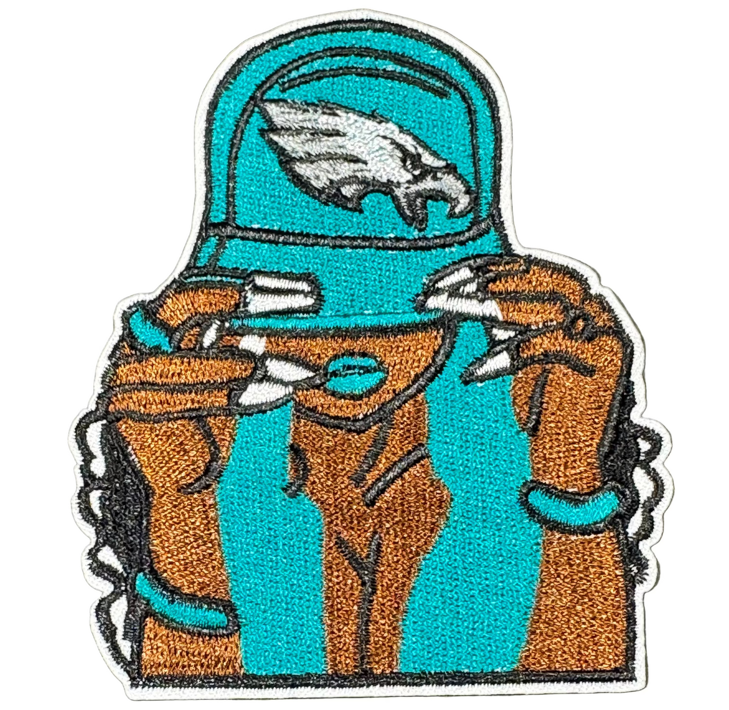 Eagles Game Day Baddie Iron-On Patch