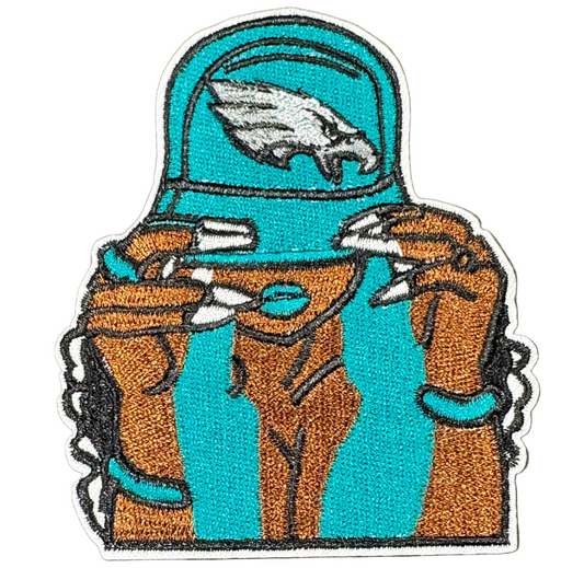 Eagles Game Day Baddie Iron-On Patch
