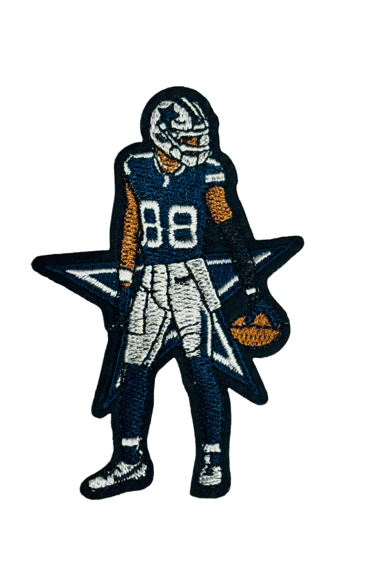 Dallas Player #88 Iron-On Patch