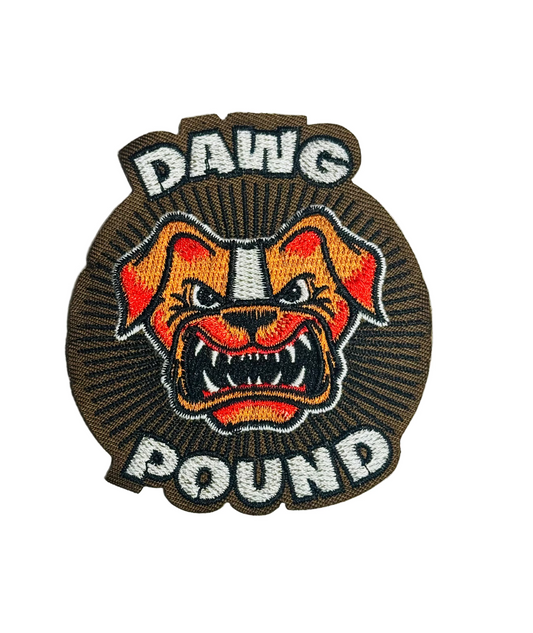 Cleveland Browns Dawg Pound Iron-On Patch