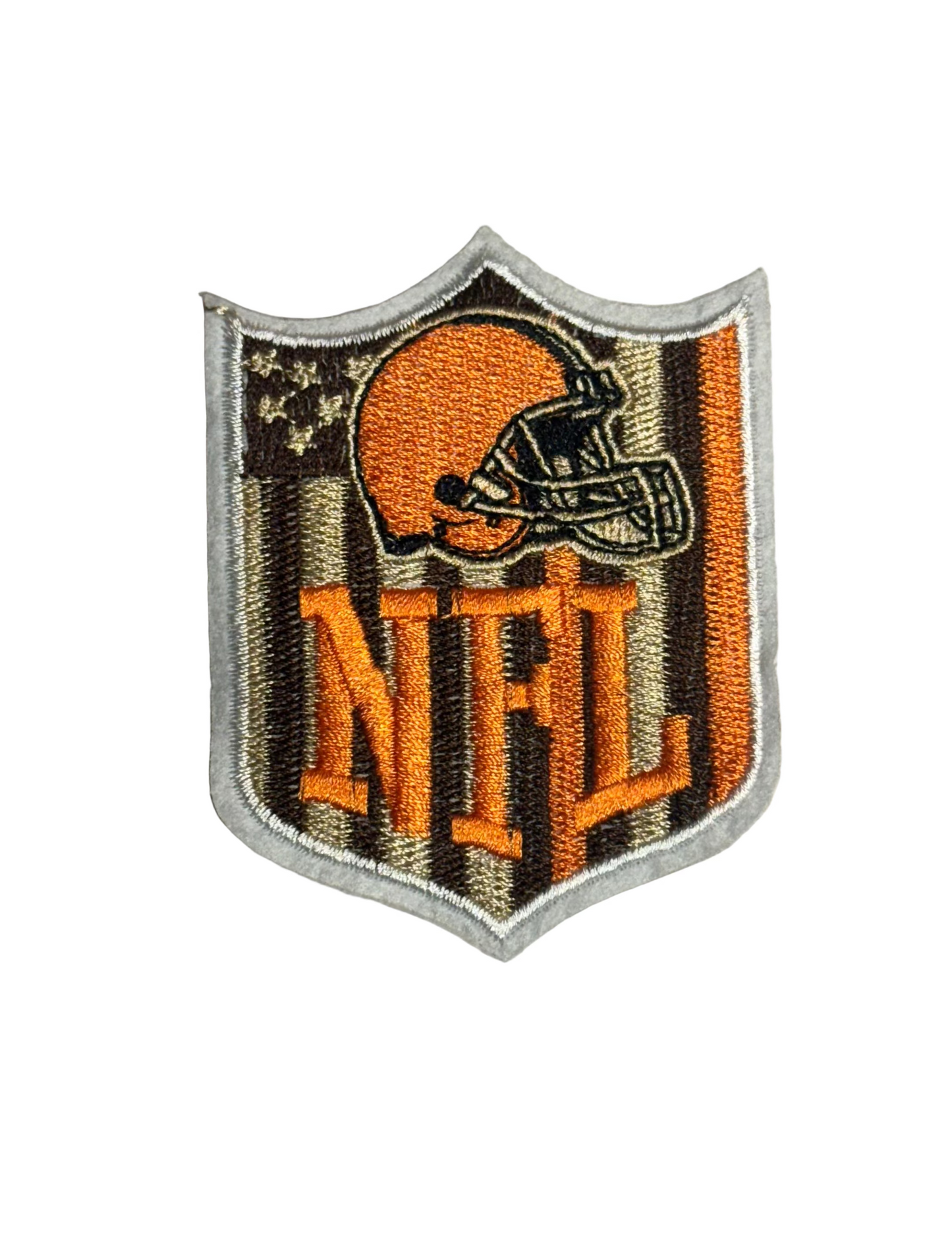 Cleveland Browns NFL Shield Iron-On Patch