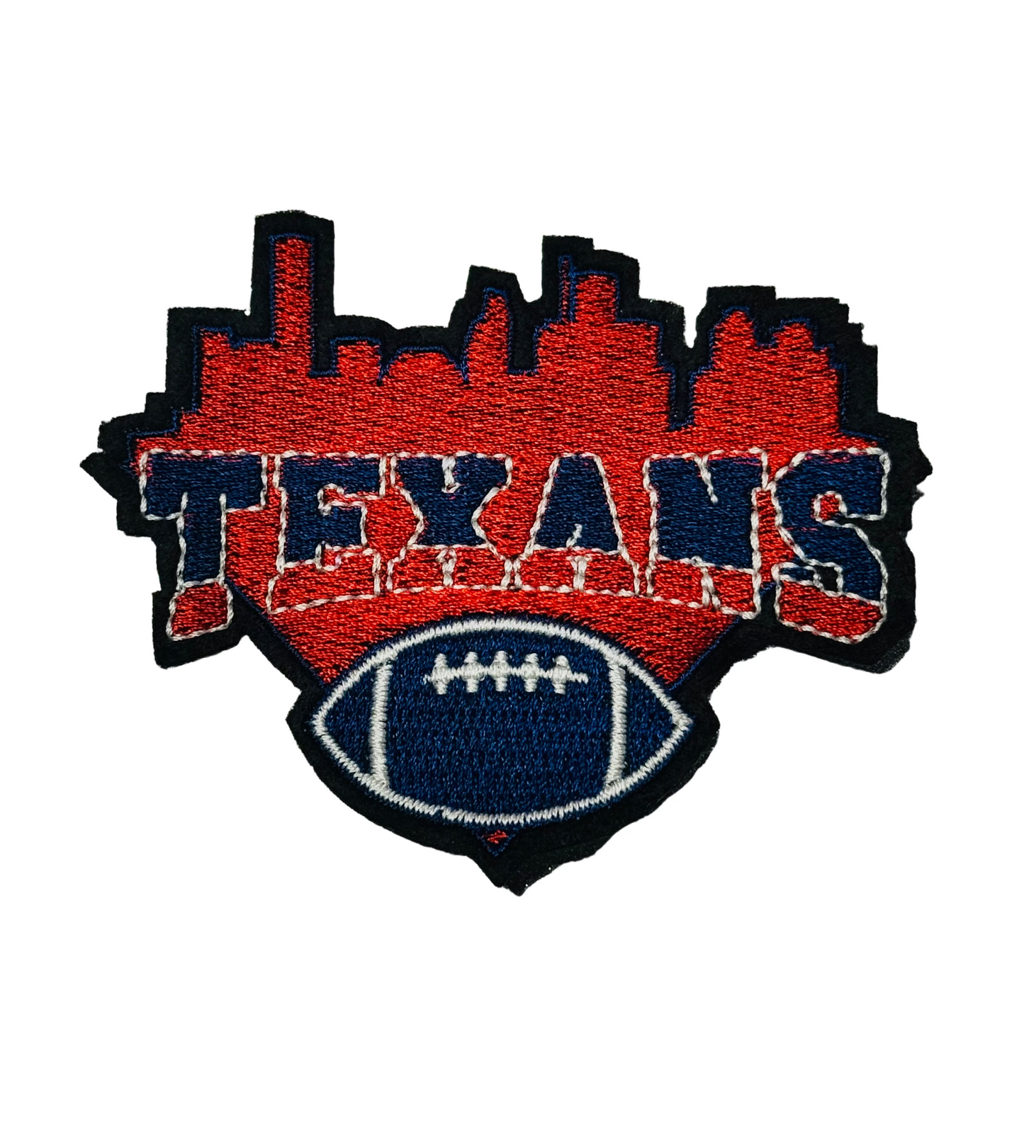 Houston Texans skyline Iron-On patch