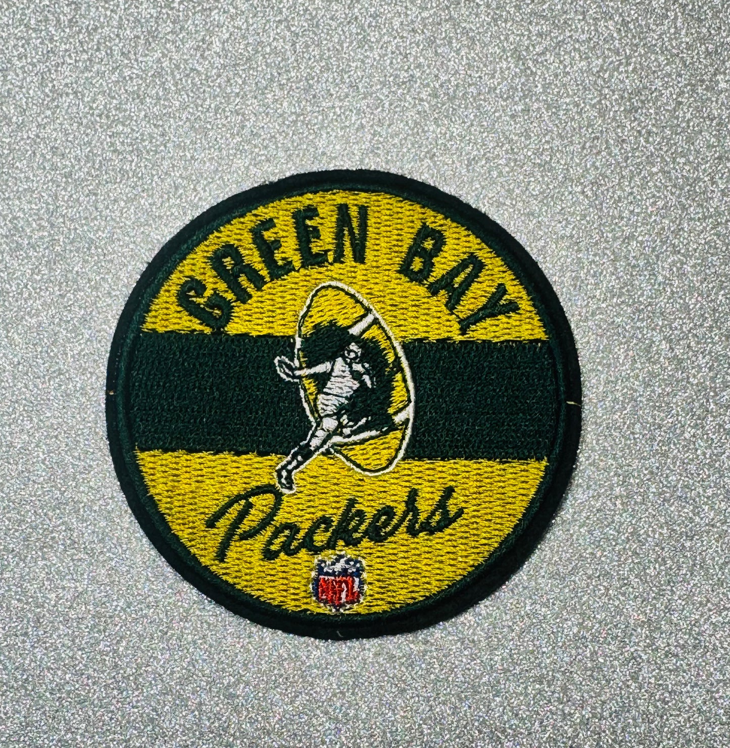 Green Bay Packers Cheese Heads Iron-On Patch