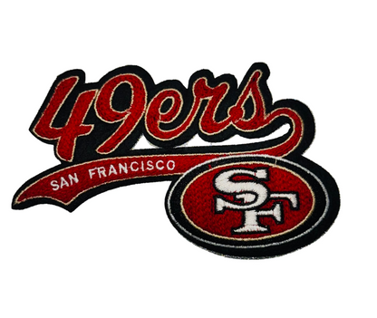 San Francisco 49ers iron-on patch
