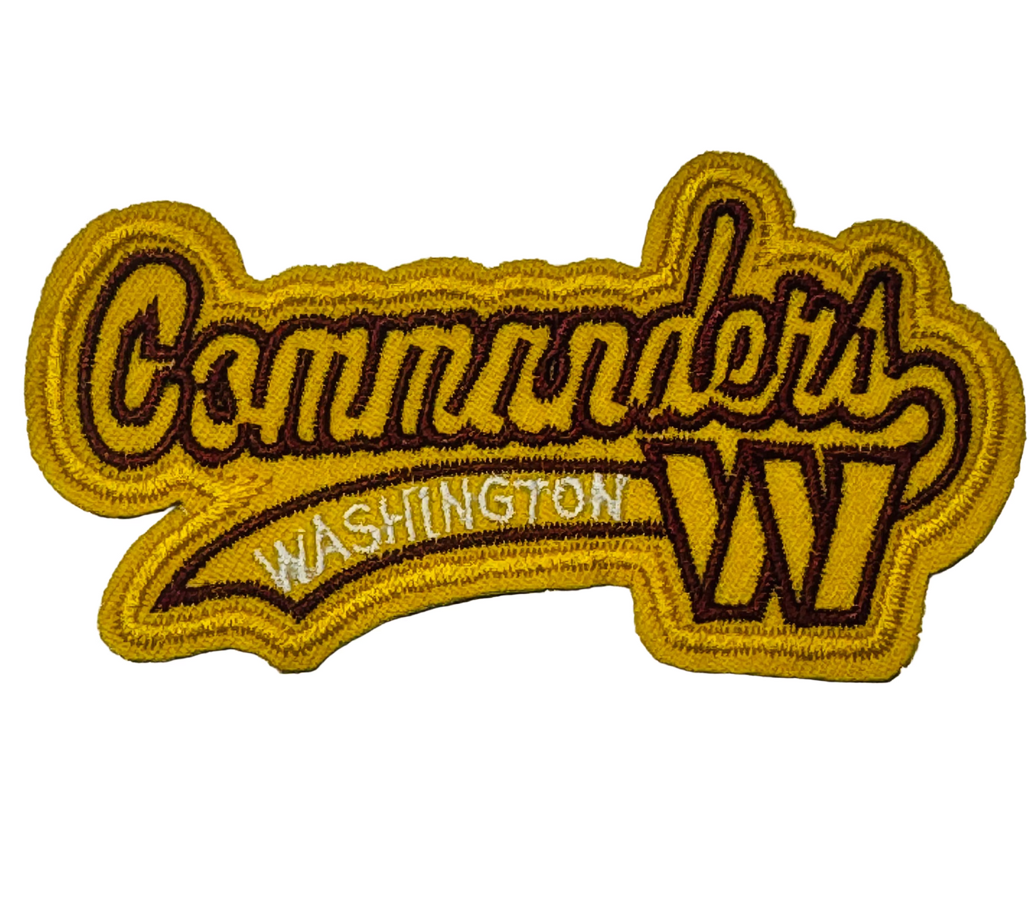 Commanders Iron-On Patch