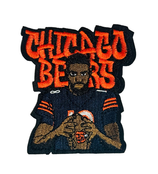 Chicago Bears Player Iron-On Patch