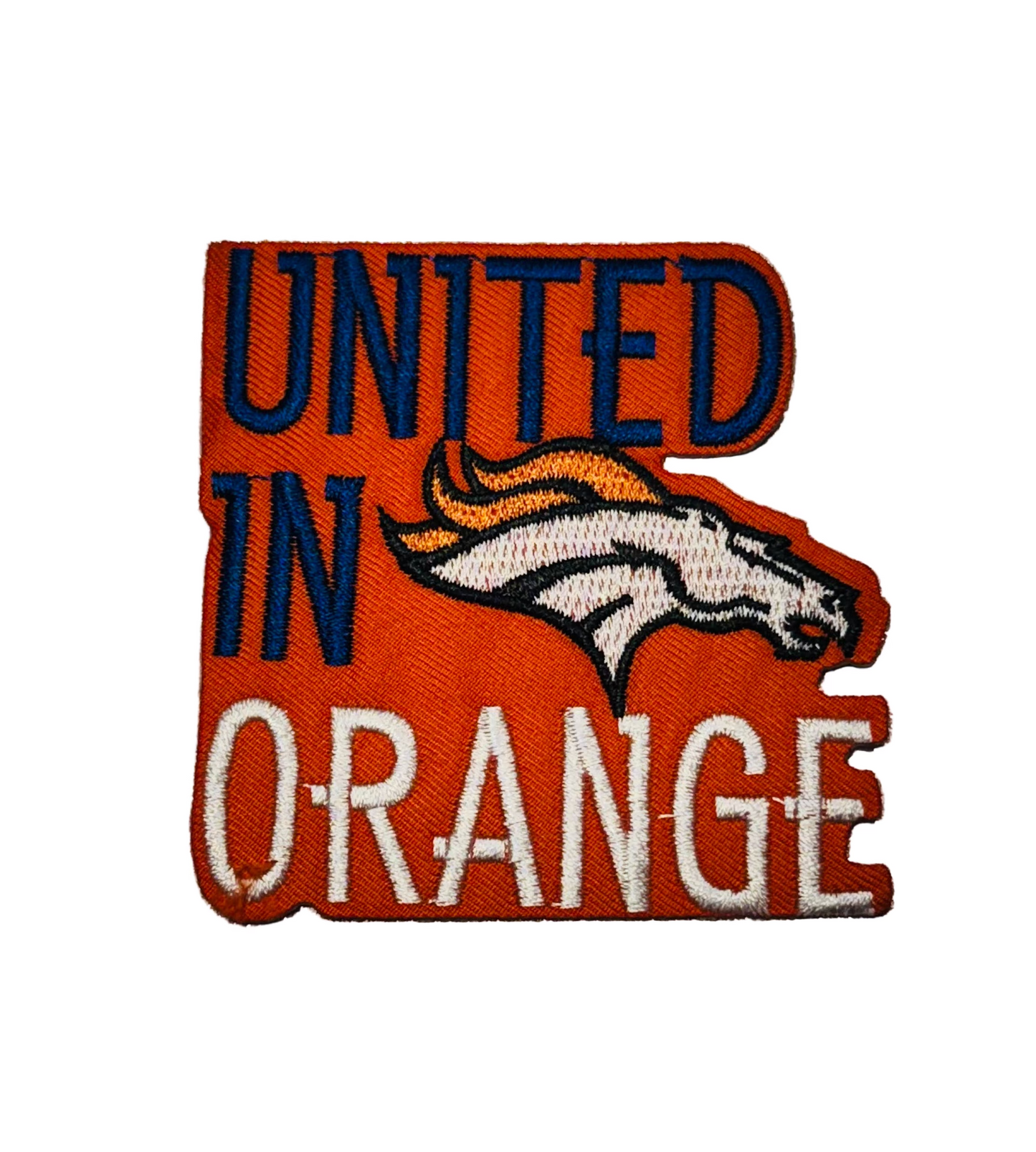 Denver Broncos/ O. Perry Walker Chargers pride Iron-On Patch
