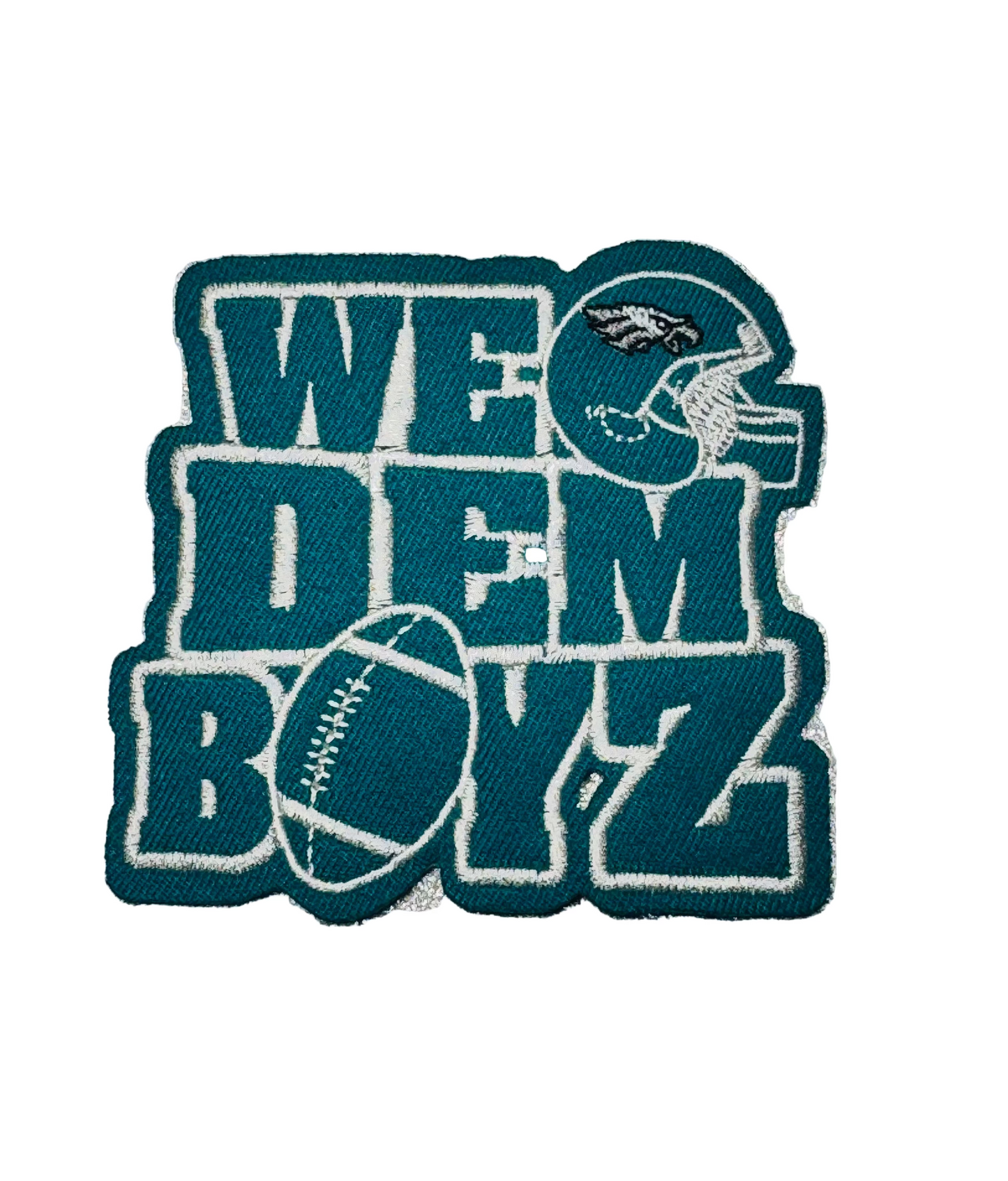 Eagles We Dem Boyz Iron-On Patch