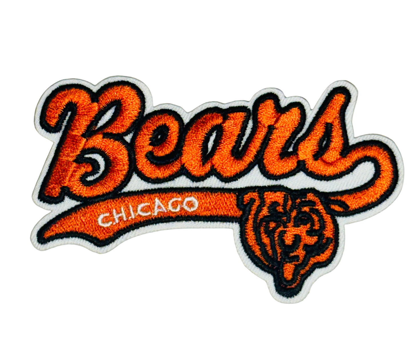 Chicago Bears Script Iron-On Patch #2