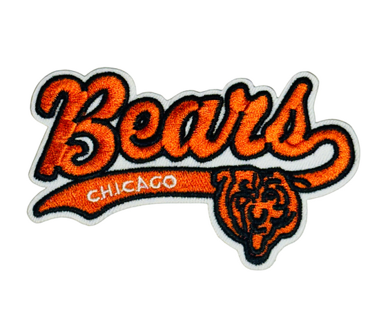 Chicago Bears Script Iron-On Patch #2