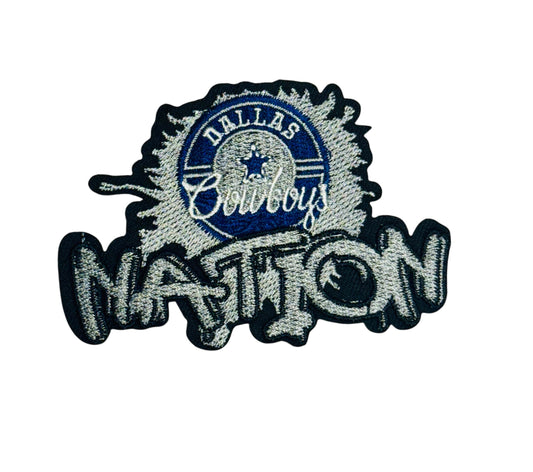 Dallas Cowboys Nation Iron-On Patch
