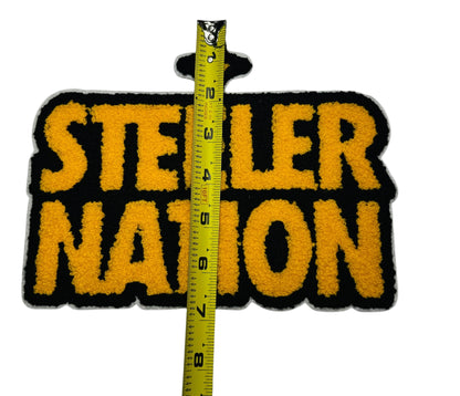 Steeler Nation Large Chenille Patch