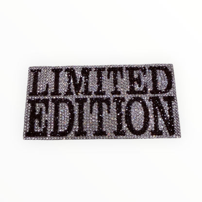 Limited Edition Rhinestone Bling patch