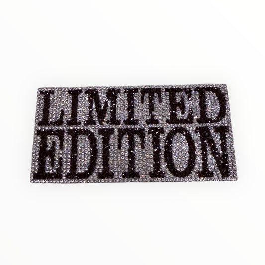 Limited Edition Rhinestone Bling patch