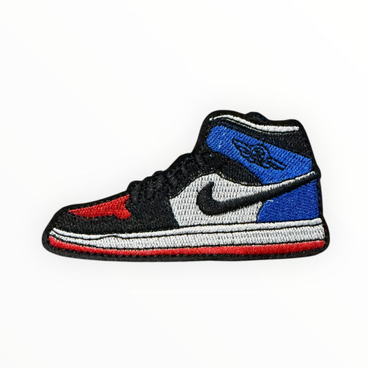 Retro high-top sneaker patch