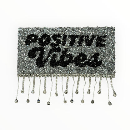 Positive Vibes Fringe Patch – Iron-On