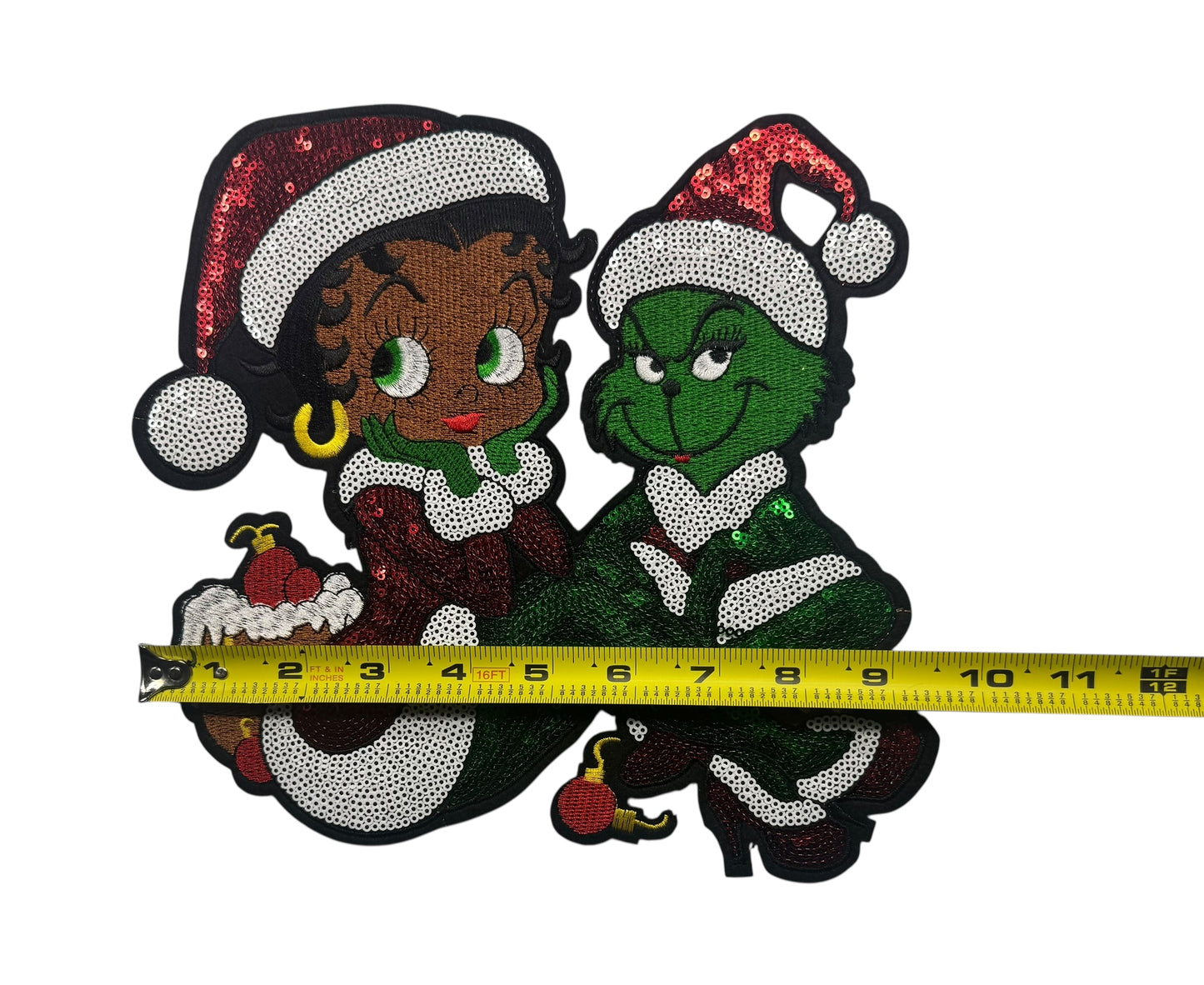 BETTY & GRINCH SEQUIN