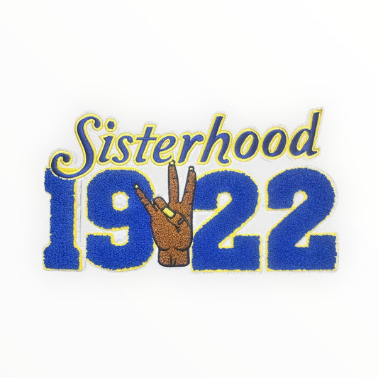 Sigma Gamma Rho Sisterhood 1922 Chenille Patch