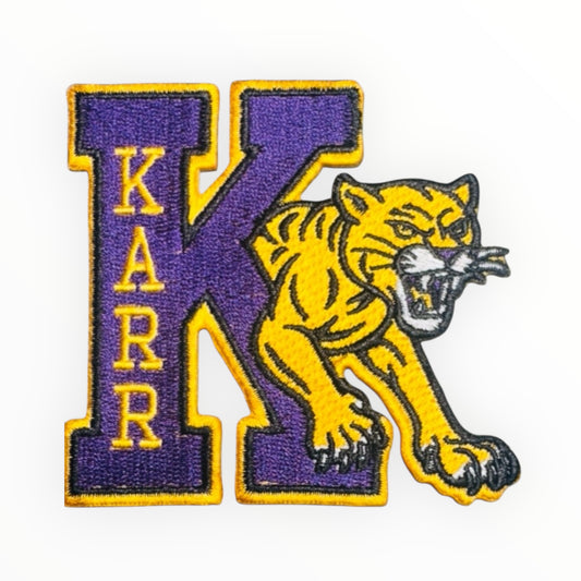 Edna Karr High School Cougars Embroidered Hat Patch