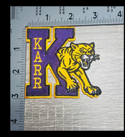 Edna Karr High School Cougars Embroidered Hat Patch