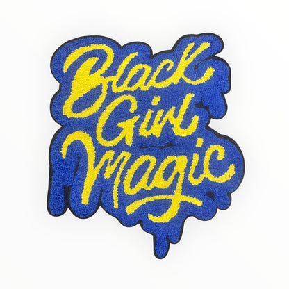 Black Girl Magic Chenille Patch