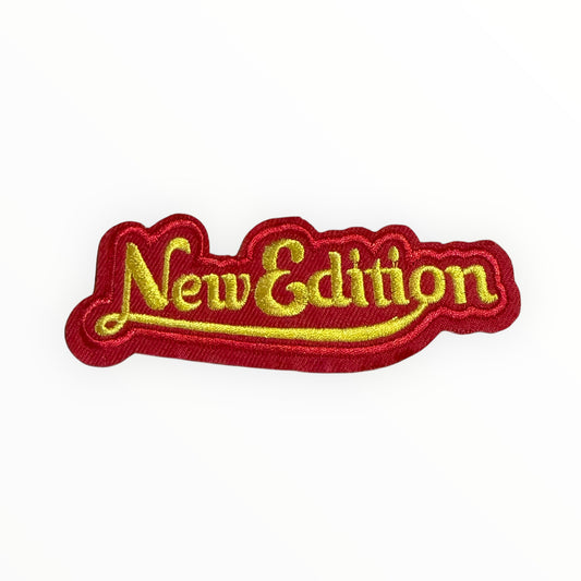 New edition embroidered patch