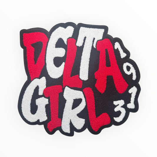 Delta Girl 1913 Embroidered Large Patch