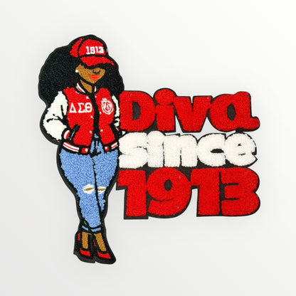 Delta Diva Since 1913 LARGE Patch