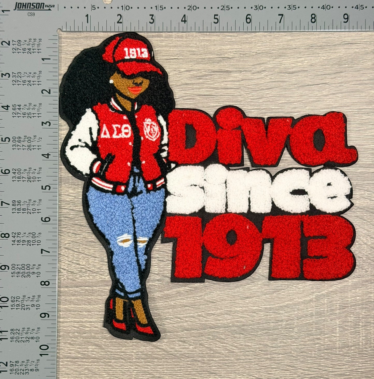 Delta Diva Since 1913 LARGE Patch