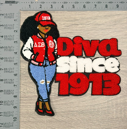 Delta Diva Since 1913 LARGE Patch