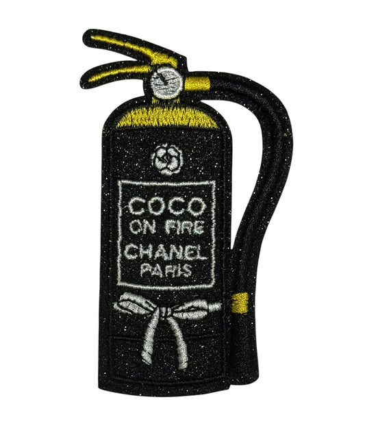 CC Black Fire Extinguisher Patch