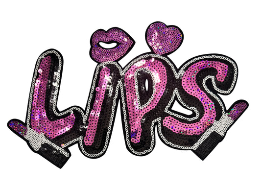 PINK LIPS SEQUIN LIPSTICK