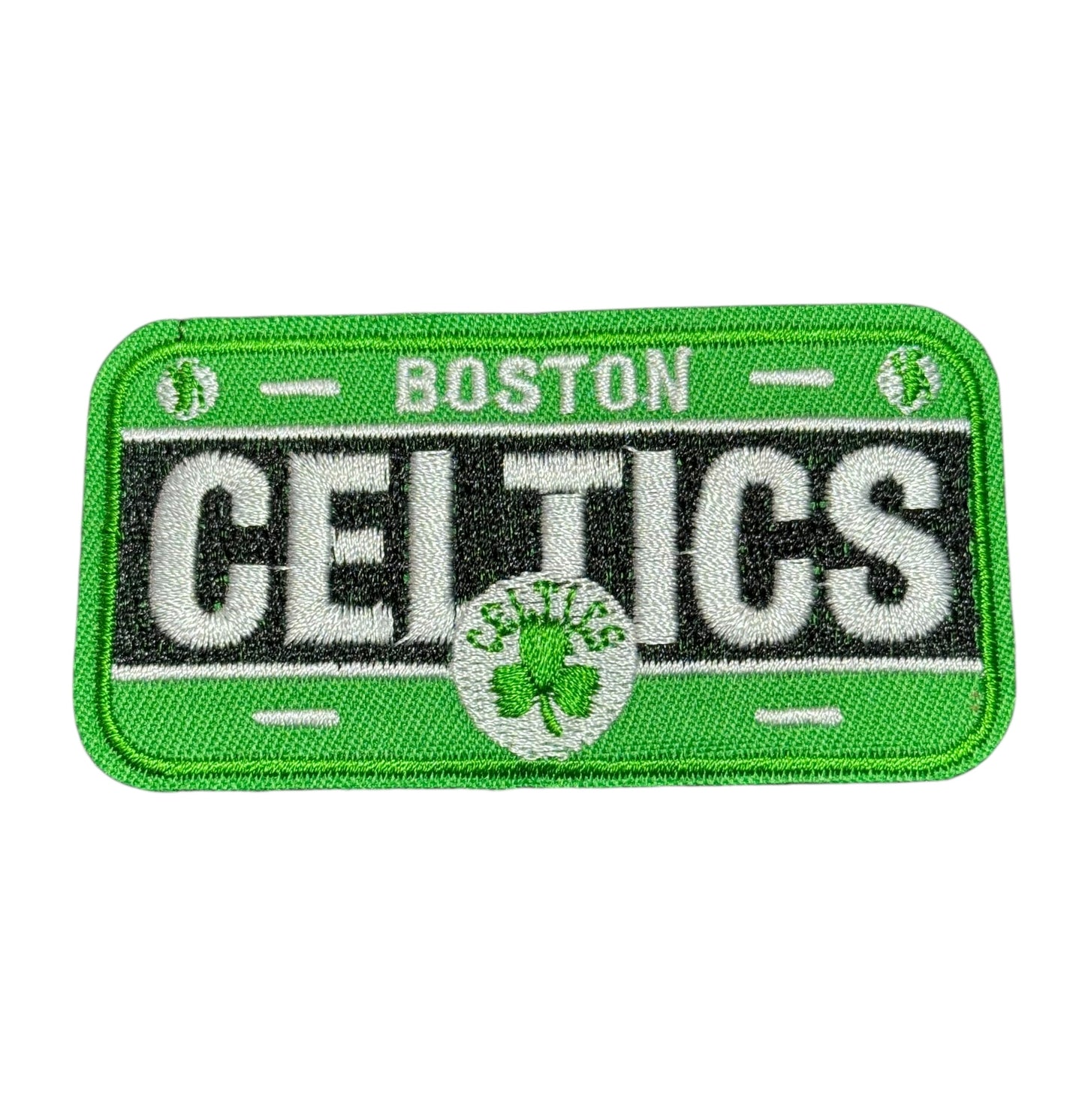 Celtics License Plate Patch