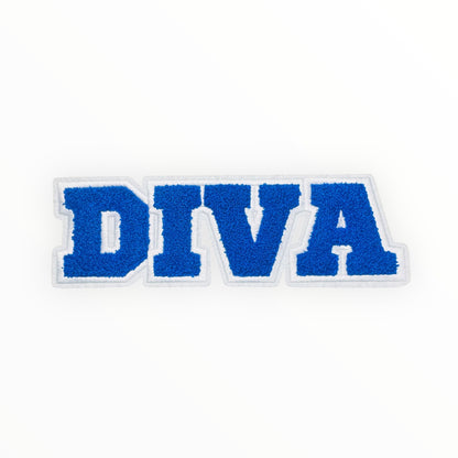 Bold DIVA Chenille Embroidered Patch