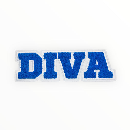 Bold DIVA Chenille Embroidered Patch