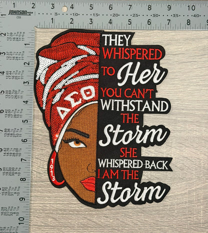 DELTA hey Whispered… I Am the Storm Patch