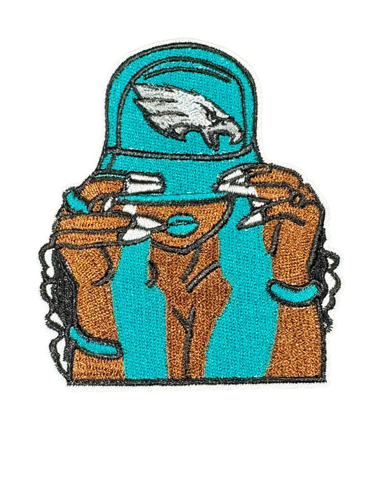 Eagles Game Day Baddie Iron-On Patch