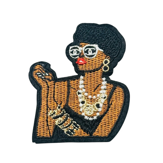 CC Pearls Lady Patch