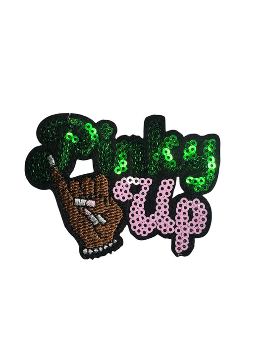 AKA SEQUIN PINK UP