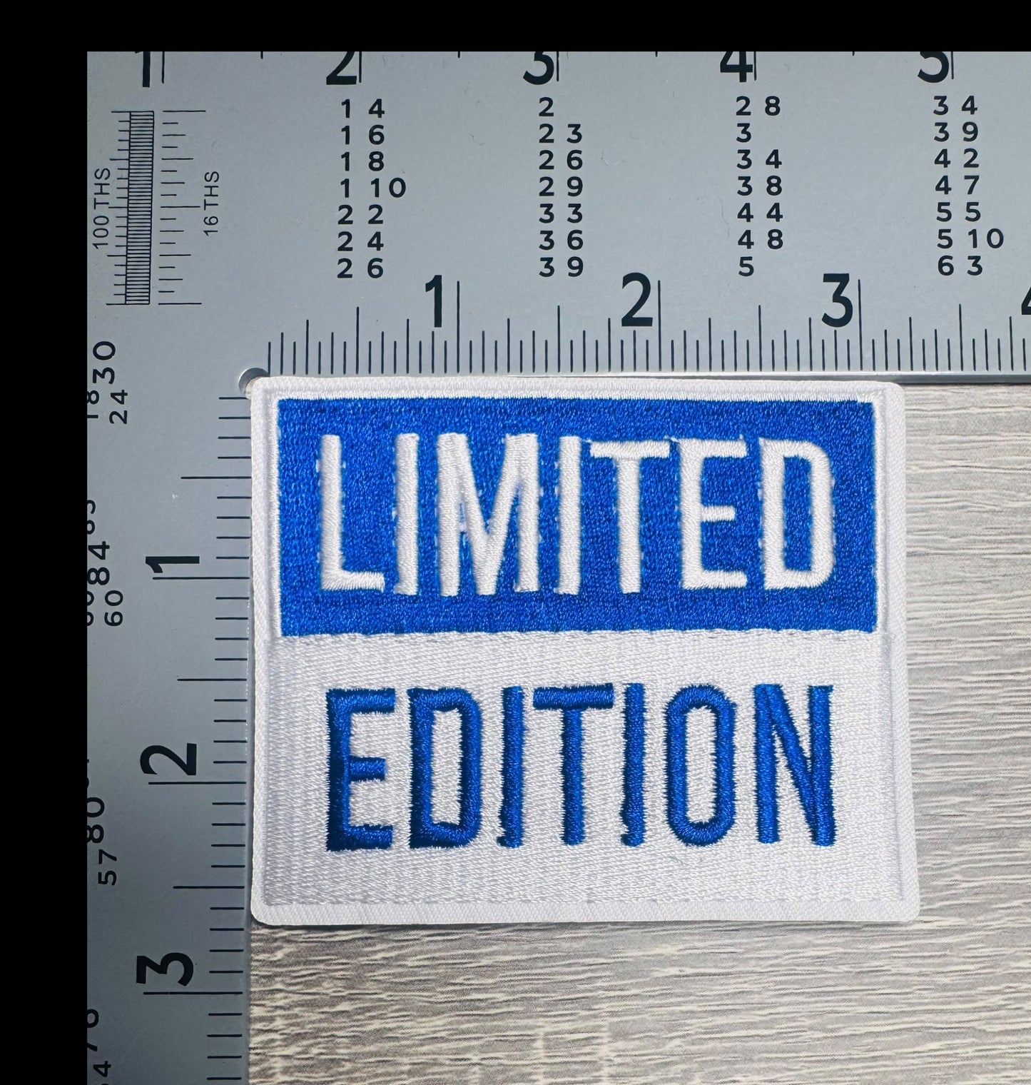 Limited Edition Embroidered Patch